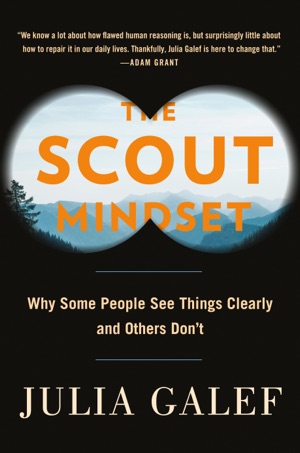 Book cover for 'The Scout Mindset'